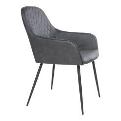 House Nordic Harbo Nojatuoli, Harmaa PU-keinonahka