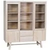 Rowico Brooklyn Vitriini Valkoöljytty Tammi -Veke Myymälä 108565 a brooklyn highboard ww