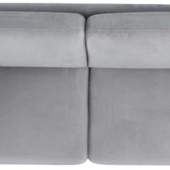 Veke Carlo 3,5-istuttava Sohva Vaaleanharmaa Monolith 84, Musta Metallijalka ME-18 -Veke Myymälä 110 carlo 3 5 84