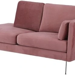 Veke Carlo Divaani Vasen Viininpunainen Monolith 63, Musta Metallijalka ME-18 -Veke Myymälä 110 carlo divaani 63 vasen 1 1