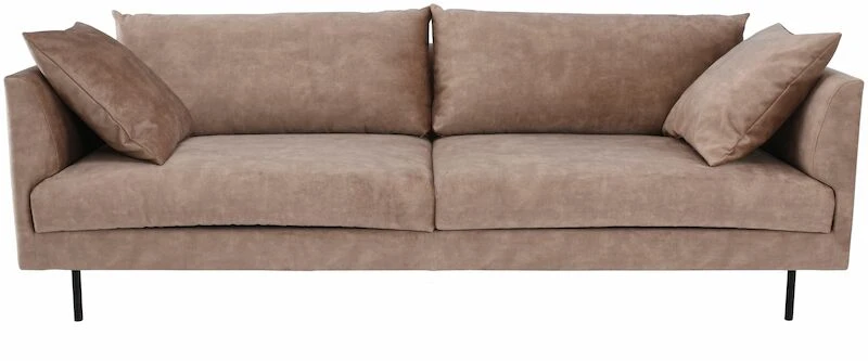 Veke Kuura 3-istuttava Sohva Beige Fuji 09,jalat KI-1-16 Musta Metalli 7 Veke Kuura 3-istuttava Sohva Beige Fuji 09,jalat KI-1-16 Musta Metalli - Image 5