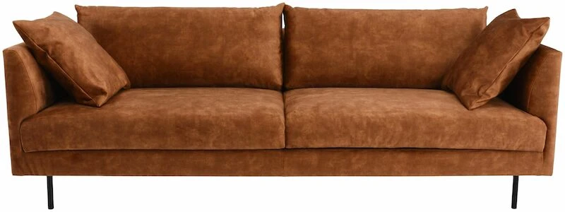 Veke Kuura 3-istuttava Sohva Beige Fuji 09,jalat KI-1-16 Musta Metalli 6 Veke Kuura 3-istuttava Sohva Beige Fuji 09,jalat KI-1-16 Musta Metalli - Image 4