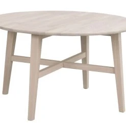 Rowico Filippa Sohvapöytä Pyöreä Ø90 Cm Valkoöljytty Tammi -Veke Myymälä 113712 b filippa soffbord runt vitpigm.ek