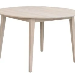 Rowico Filippa Jatkettava Ruokapöytä Pyöreä Ø120-165 Cm Valkoöljytty Tammi -Veke Myymälä 113756 b filippa matbord runt 120 vitpigm. ek