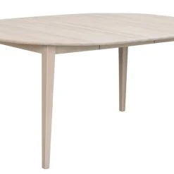 Rowico Filippa Jatkettava Ruokapöytä Pyöreä Ø120-165 Cm Valkoöljytty Tammi -Veke Myymälä 113756 c filippa matbord runt 120 m il gg vitpigm. ek