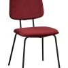 Rowico Baldwin Tuoli Punainen/musta -Veke Myymälä 117707 b baldwin stol rod sammet svart r b