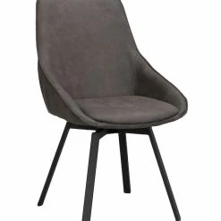 Rowico Alison Tuoli Tummanharmaa -Veke Myymälä 117762 b alison stol mgr microfiber svart