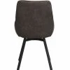 Rowico Alison Tuoli Tummanharmaa -Veke Myymälä 117762 e alison stol mgr microfiber svart