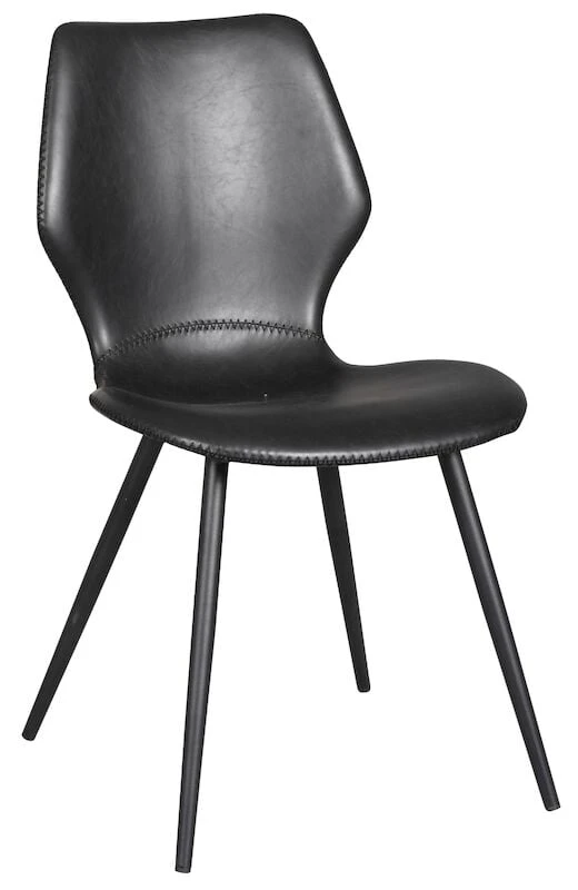 Rowico Highrock Tuoli Musta PU Nahka/musta Metalli Jalat 3 Rowico Highrock Tuoli Musta PU Nahka/musta Metalli Jalat