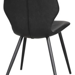 Rowico Highrock Tuoli Musta PU Nahka/musta Metalli Jalat 12 Rowico Highrock Tuoli Musta PU Nahka/musta Metalli Jalat -Veke Myymälä 118611 d highrock stol svart