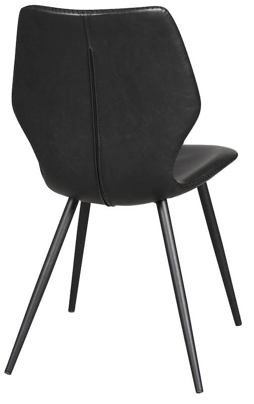Rowico Highrock Tuoli Musta PU Nahka/musta Metalli Jalat 7 Rowico Highrock Tuoli Musta PU Nahka/musta Metalli Jalat - Image 5