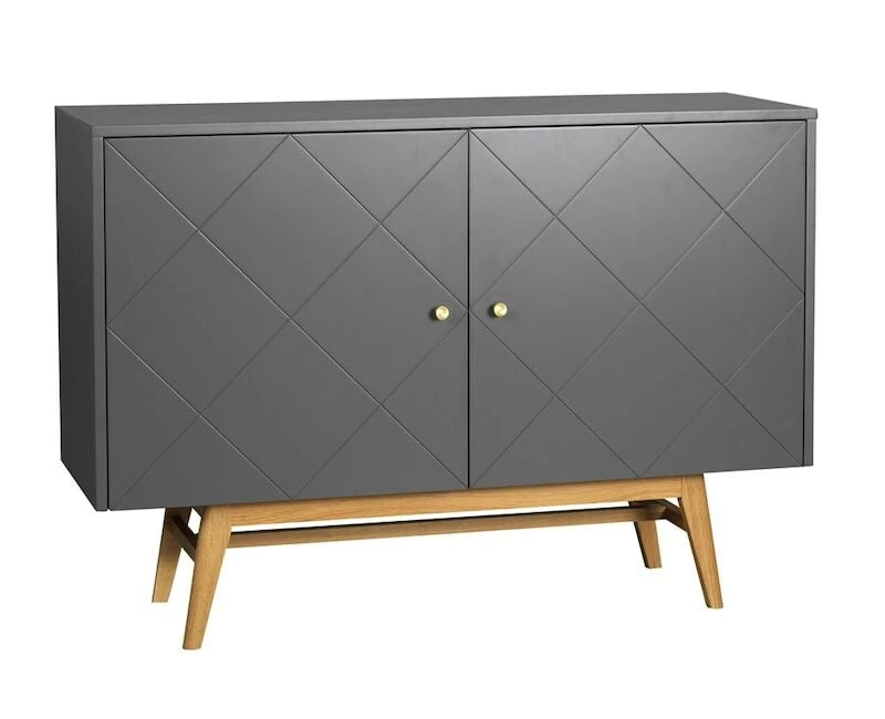 Rowico Rosswood Senkki 124 Cm Harmaa/tammi 4 Rowico Rosswood Senkki 124 Cm Harmaa/tammi - Image 2