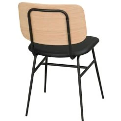 Rowico Brent Tuoli Valkolakattu/musta -Veke Myymälä 118980 d brent stol vitpigm svart r b