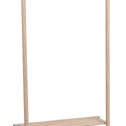 Rowico Milford Vaateteline 91x181 Cm Valkolakattu Tammi/musta