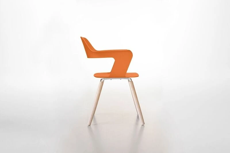 Radius Design Muse Tuoli Oranssi/puu 5 Radius Design Muse Tuoli Oranssi/puu - Image 3