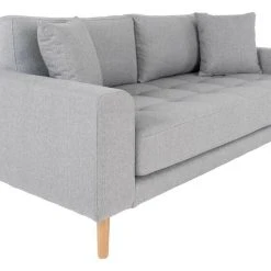 House Nordic Lido 2-istuttava Sohva Hugo 10 Vaaleanharmaa -Veke Myymälä 1301431 2