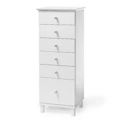 Torkelson Zitti Eteislipasto 6 Laatikkoa, Valkoinen