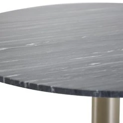 Estelle Ruokapöytä 106 Cm Pyöreä Kulta/musta Marmorikuviointi -Veke Myymälä 19931 568 4