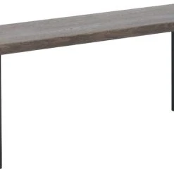 Veke Pujo Penkki 35x121 Cm Savunharmaa Lakattu Tammi A-laatu/valkoinen Pulverim -Veke Myymälä 209031 209036 2 1