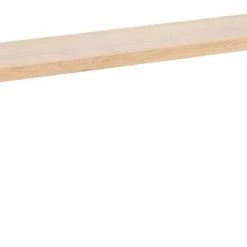 Veke Pujo Penkki 35x216 Cm Lakattu Tammi A-laatu/musta Pulverimaalattu Jalka