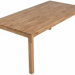 Veke Scandic Tammi Ruokapöytä 90x180 Musta/lakattu Tammi -Veke Myymälä 2190211 2 1