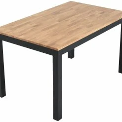 Veke Scandic Tammi Ruokapöytä 80x130 Musta/lakattu Tammi -Veke Myymälä 2190213 1