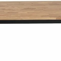 Veke Scandic Tammi Ruokapöytä 95x220 Musta/lakattu Tammi -Veke Myymälä 2190215 2