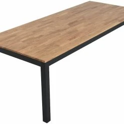 Veke Scandic Tammi Ruokapöytä 95x220 Musta/lakattu Tammi -Veke Myymälä 2190215 1