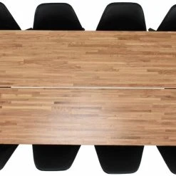 Veke Tuohi-Bergen 8-hengen Ruokailuryhmä Musta/lakattu Tammi -Veke Myymälä 2194030 2194034 1001023