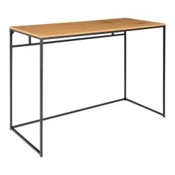 House Nordic Vita Pöytä Musta, Tammikannella 100x45 Cm -Veke Myymälä 2402055 1