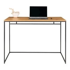 House Nordic Vita Pöytä Musta, Tammikannella 100x45 Cm -Veke Myymälä 2402055 2