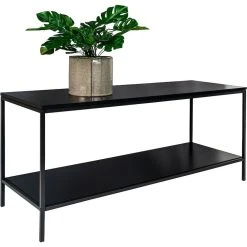 House Nordic Vita Tv-taso Musta/tammi -Veke Myymälä 2501030 1