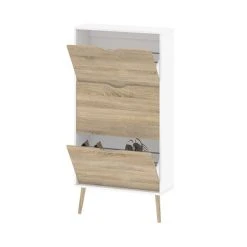 Tvilum Delta Kenkäkaappi Tammi/valkoinen