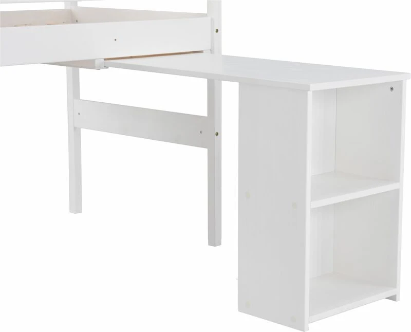 Veke Lumi Parvisänky Työtasolla Ja Lokerikolla Valkoinen 4 Veke Lumi Parvisänky Työtasolla Ja Lokerikolla Valkoinen - Image 2