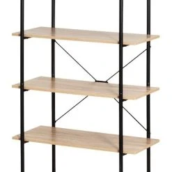 4Living Bell Hylly 5-tasoinen Luonnonväri/musta