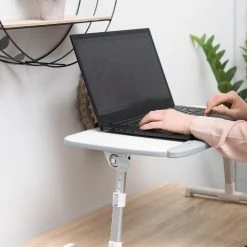 4Living Säädettävä Pöytä Kannettavalle Tietokoneelle 60x33 Cm Valkoinen -Veke Myymälä 4Living20saadettava20poyta20tietokoneelle20valkoinen 6