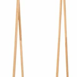 4Living 1-hyllyinen Bambuvaaterekki 62x33x140 Cm Luonnonväri