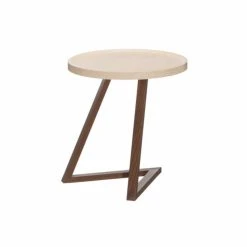 4Living Urban Sivupöytä 40x40x42,5 Cm Luonnonväri/musta -Veke Myymälä 4Living Urban sivupoyta