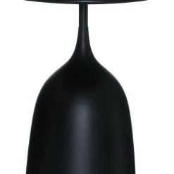 4Living Rene Pyöreä Sivupöytä Ø40 Cm Musta