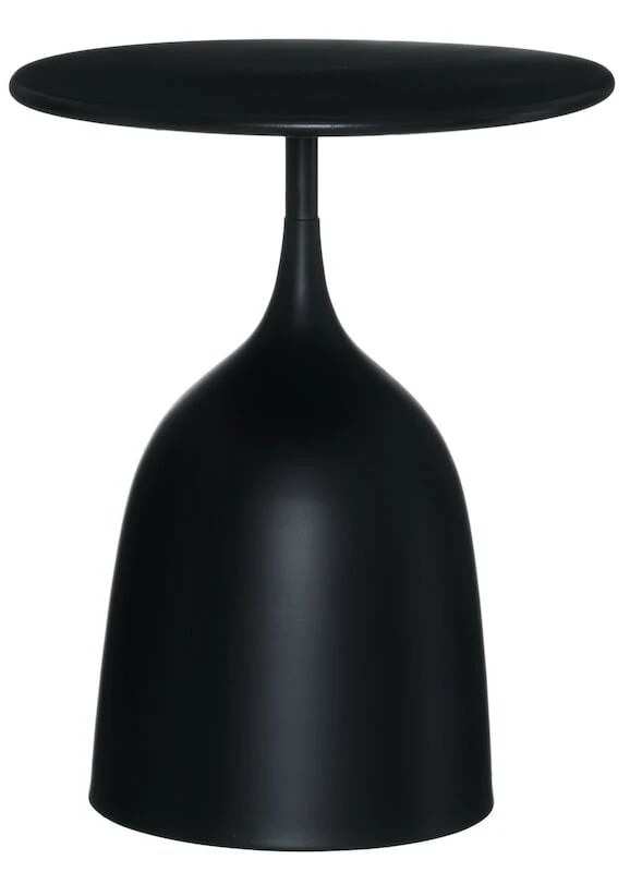 4Living Rene Pyöreä Sivupöytä Ø40 Cm Musta 3 4Living Rene Pyöreä Sivupöytä Ø40 Cm Musta