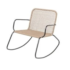 Bloomingville Mundo Keinutuoli Musta/luonnonväri -Veke Myymälä 50255230 high 2 1