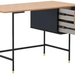 Veke Moda Kirjoituspöytä 120x60 Musta/tammi -Veke Myymälä 641163