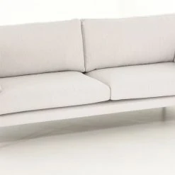 Veke Kajo 3-istuttava Sohva Luonnonvalkoinen Ronda 06, Mustat Jalat