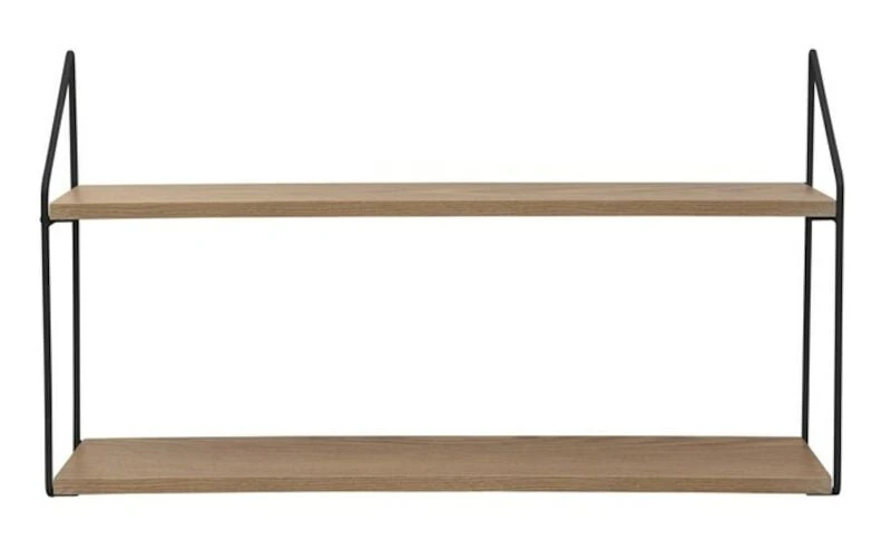 Day Seinähylly 2-osainen 60x33x15 Cm Musta/luonnonväri 4 Day Seinähylly 2-osainen 60x33x15 Cm Musta/luonnonväri - Image 2