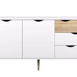 Tvilum Delta Senkki 150 Valkoinen/tammi -Veke Myymälä 7538149ak 366836 kalustekauppa