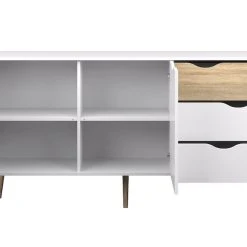 Tvilum Delta Senkki 150 Valkoinen/tammi