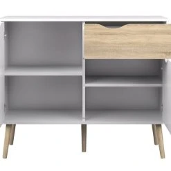 Tvilum Delta Senkki 100 Valkoinen/tammi