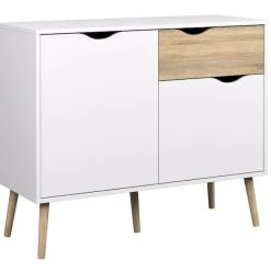 Tvilum Delta Senkki 100 Valkoinen/tammi -Veke Myymälä 7538749ak delta senkki 100 web 1