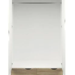 Tvilum Delta Vaatekaappi Valkoinen/tammi -Veke Myymälä 7539649ak 378718 web kalustekauppa