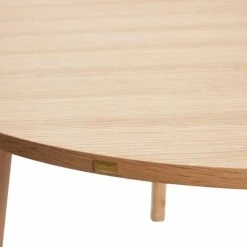 Hübsch Ground Pyöreä Ruokapöytä 115 Cm, Tammi